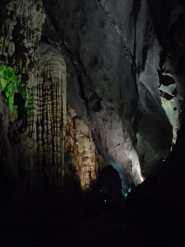 Inside the river tunnel