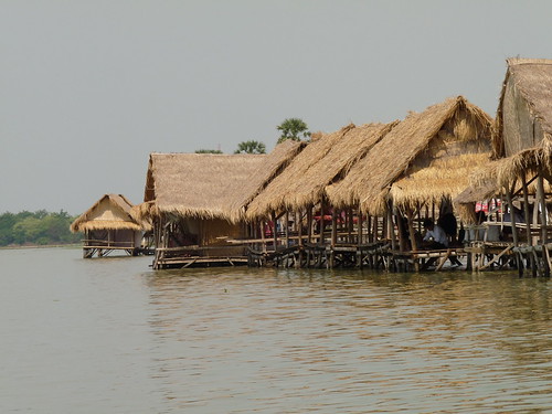 View from our lunchtime stop at Tonlé Bati Lake