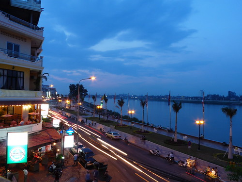 View from the Foreign Correspondent’s Club in Phnom Penh