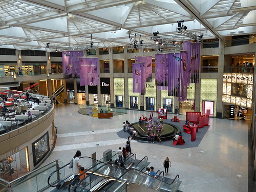 Landmark mall in Hong Kong