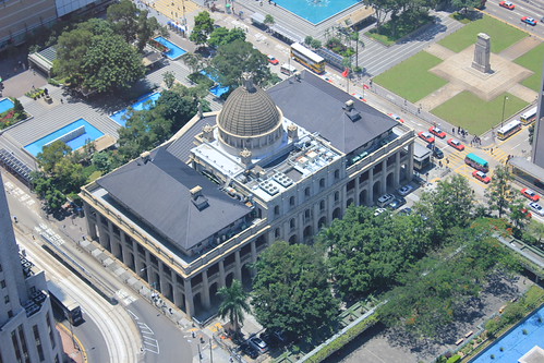 View from 43rd floor of Bank of China tower