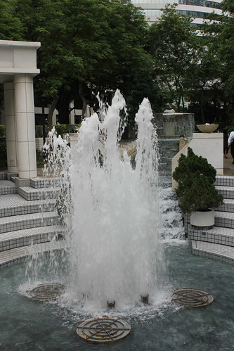 Fountains at Hong Kong Park