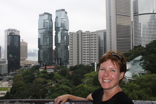 Claire at Hong Kong Park
